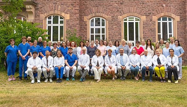 Das Bild zeigt das Team der Strahlenklinik