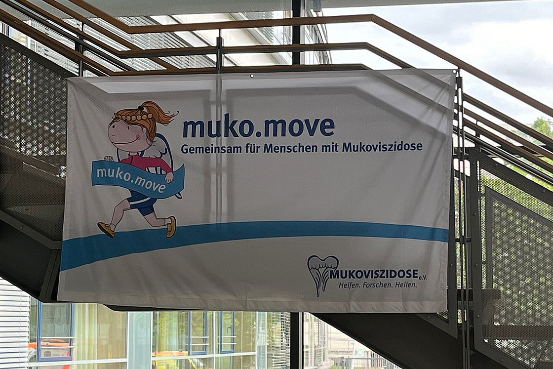 Das Bild zeigt einen Banner der Aktion muko.move