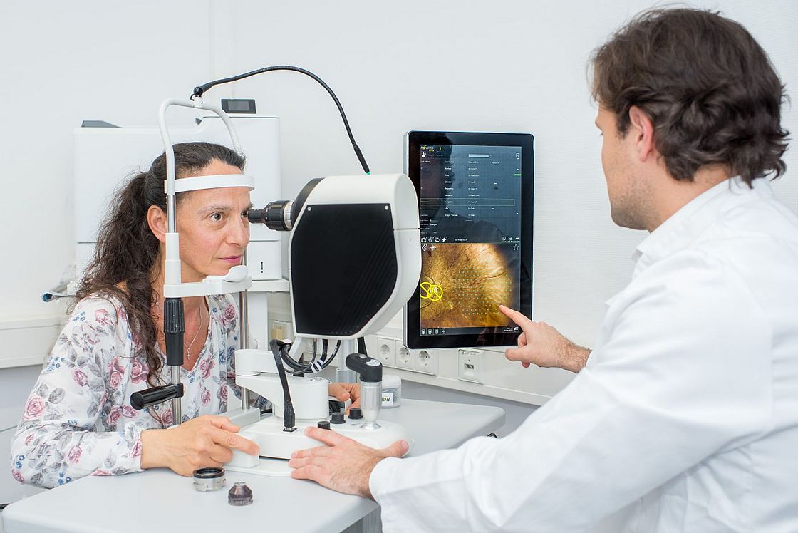 Moderne Laser spielen in der Augenheilkunde eine bedeutende Rolle