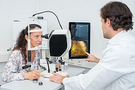 Moderne Laser spielen in der Augenheilkunde eine bedeutende Rolle