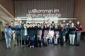 Die Schülerinnen und Schüler in Haus M.