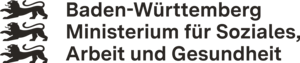 Das Bild zeigt das Logo des Ministeriums für Soziales, Gesundheit und Integration Baden-Württemberg