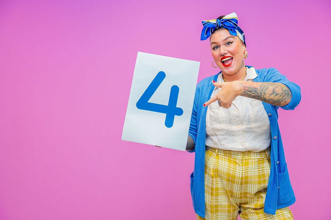 Das Bild zeigt Michelle Schmidt, die als Bereichsleitung an der Koordination der Pilotstation beteiligt ist.