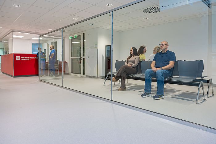 Herzstück ist die zentrale Anlaufstelle für Patientinnen und Patienten.