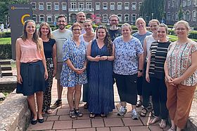 Das Bild zeigt die Teilnehmenden des Schulungsworkshops.