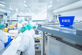 Portionierung in der neuen Küche