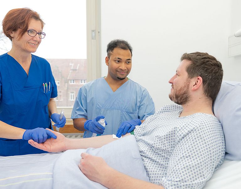 Pflege in der Nephrologie und Gastroenterologie
