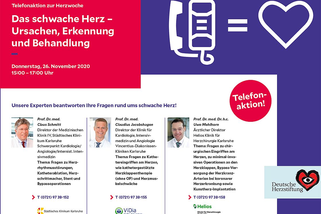 Anzeige gemeinsame Telefonaktion