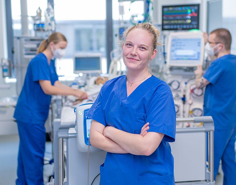 Pflege auf den Intensiv- und Intermediate Care-Stationen