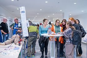 Viele Nachwuchskräfte kamen zum sechsten Markt der Möglichkeiten.