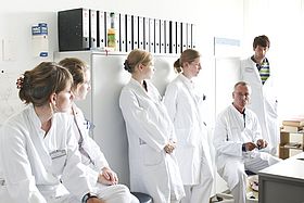 Dr. Wolf Esser im Gespräch mit PJlern