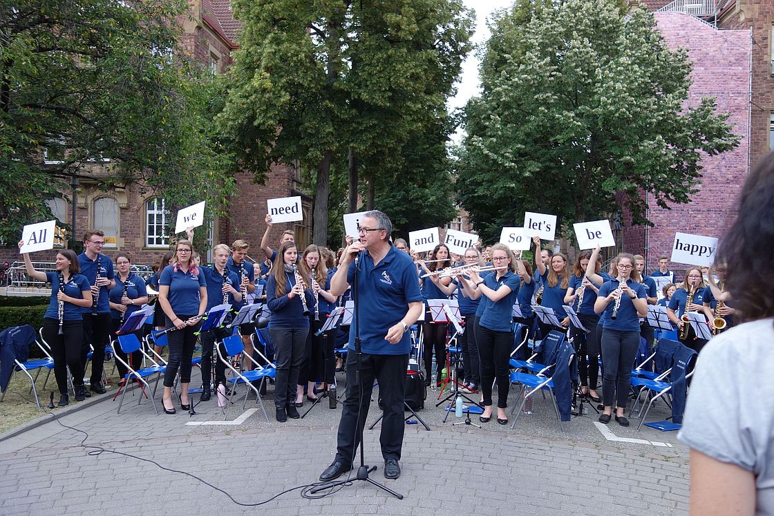 Open-Air Konzert im Klinikum