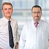 Das Bild zeigt Prof. Dr. Peter Reimer (li.) und Dr. Fuad Barakat