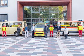 Eröffnung des MIT-Stützpunktes am Städtischen Klinikum Karlsruhe in der Abteilung für Transfusionsmedizin und Hämostaseologie 