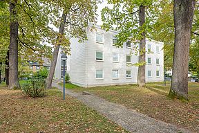 Das Bild zeigt das Wohnheim in der Südlichen Hildapromenade 7B