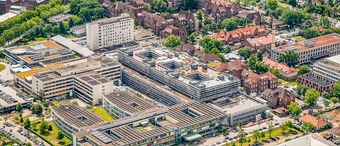 Luftaufnahmen Klinikum Karlsruhe