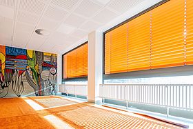 Das Bild zeigt den neuen Gebetsraum.