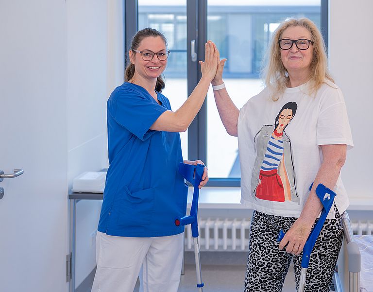 Physiotherapie im Klinikum Karlsruhe