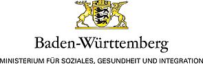 Das Bild zeigt das Logo des Ministeriums für Soziales, Gesundheit und Integration Baden-Württemberg