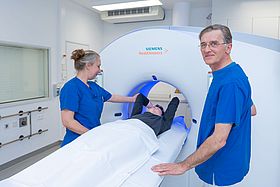 Das Bild zeigt das neue High-End-Gerät im Einsatz.