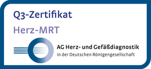 Das Bild zeigt das Herz-MRT Zertifikat der Deutschen Röntgengesellschaft