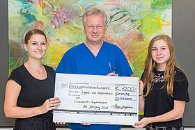 Spendenübergabe Eichendorff Gymnasium