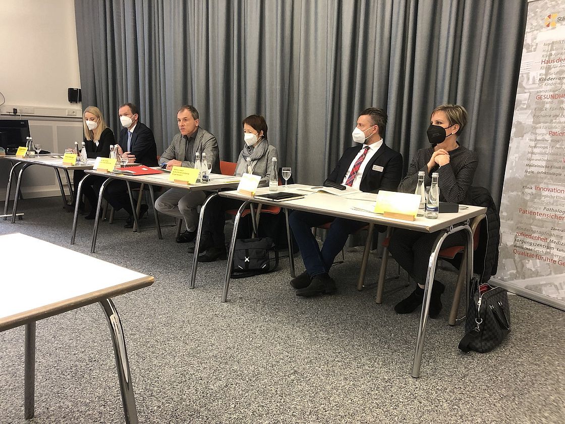 Gemeinsame Pressekonferenz der Kliniken in Stadt und Landkreis Karlsruhe