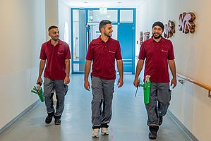 Reinigung ist Teamarbeit